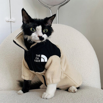 Warm Pet Cat Clothes