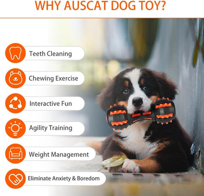 Aggressive Chewing Rubber Toy for Dogs