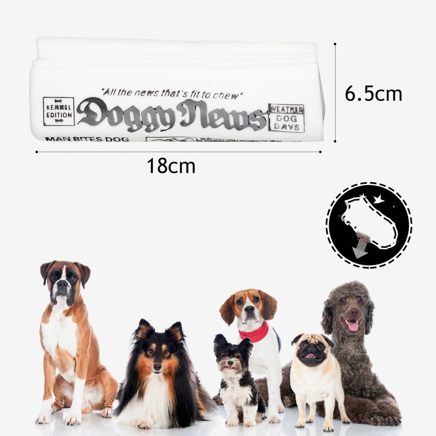 Crushing Newspaper Chew Training Toys