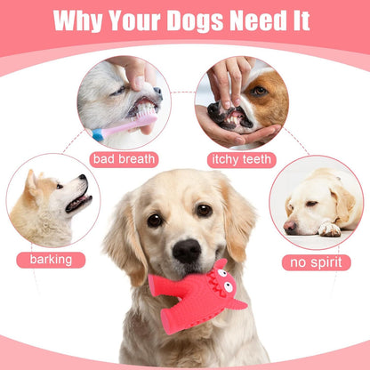 Natural Rubber Toys for Dogs with Squeaky 