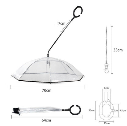 Justerbar Hund C Type Parasol Seilrope