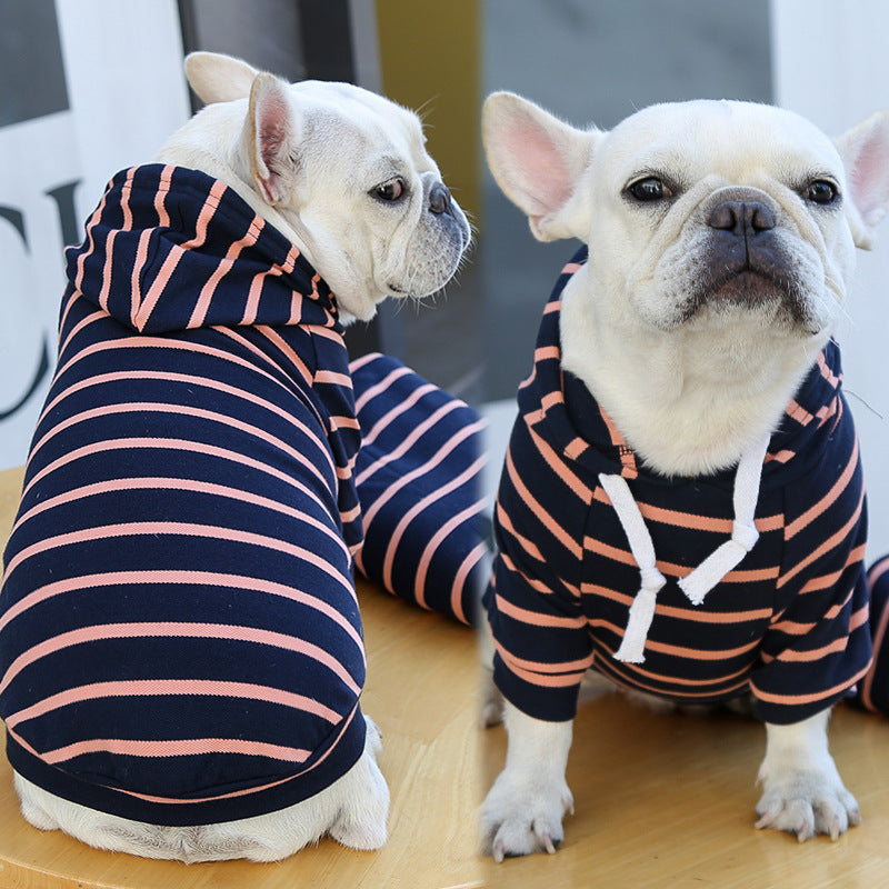 Hoodie with Stripes