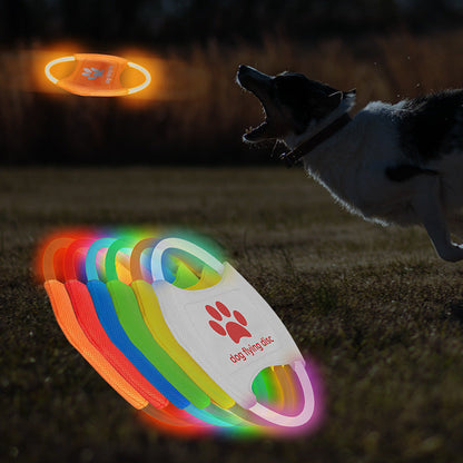 Glowing LED Luminous Flying Disc Toys