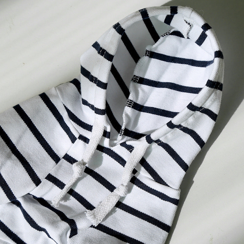 Hoodie with Stripes