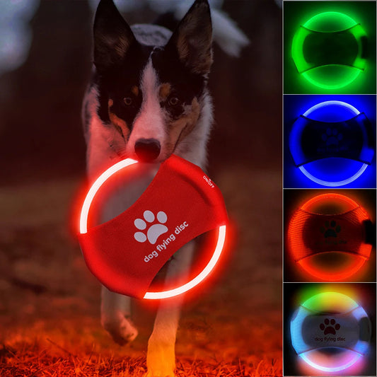 Glowing LED Luminous Flying Disc Toys