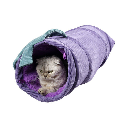 Creative Fruit Funny Cat Tunnel Toys