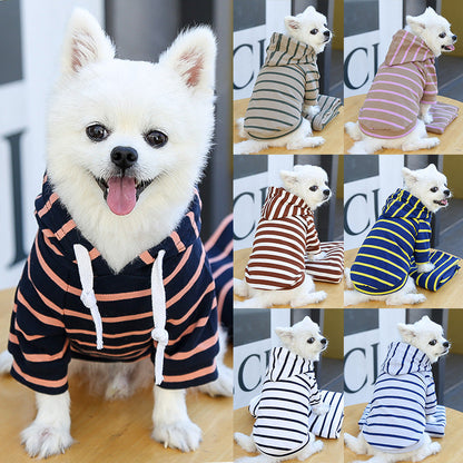 Hoodie with Stripes