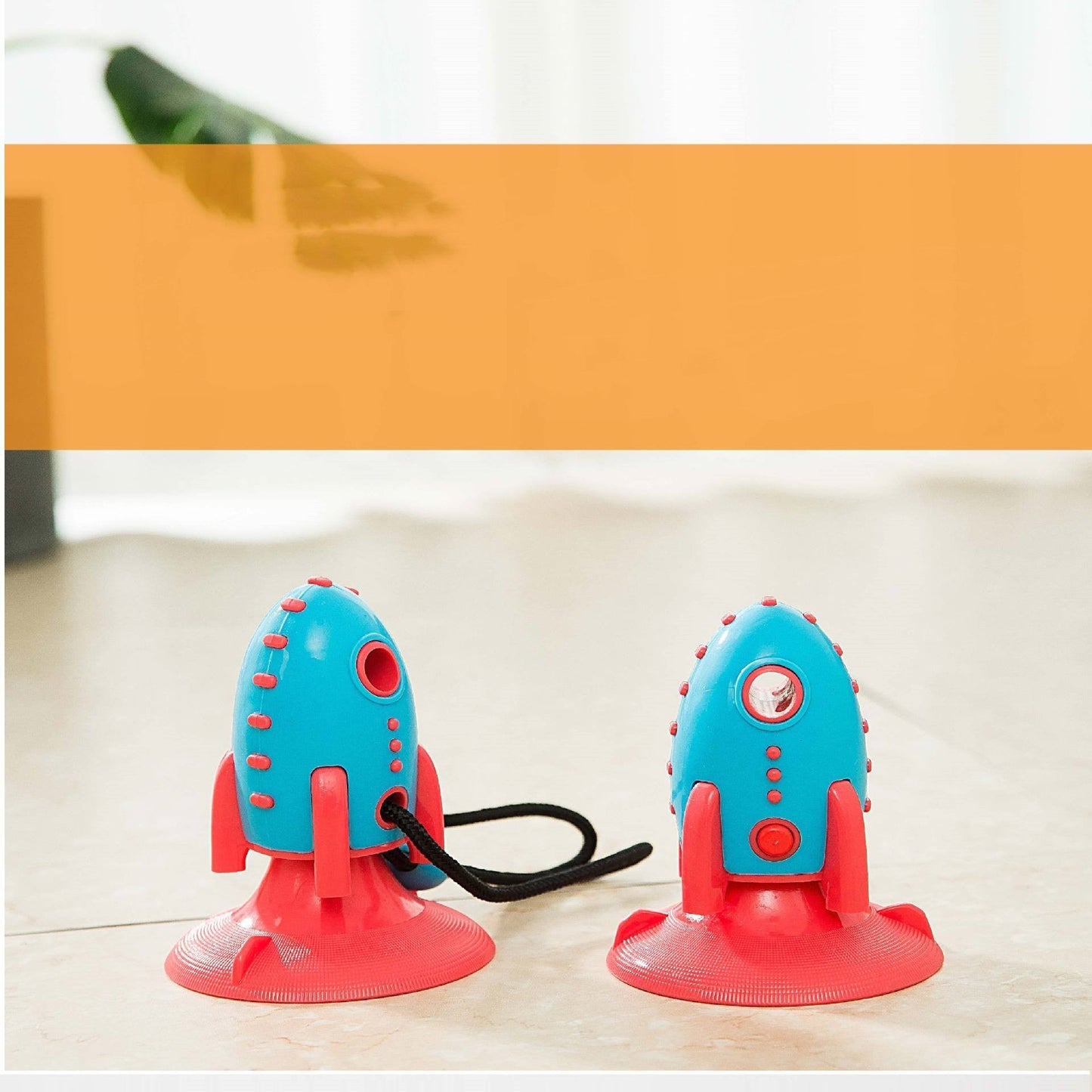 Bite Resistant Pet Rocket Toys