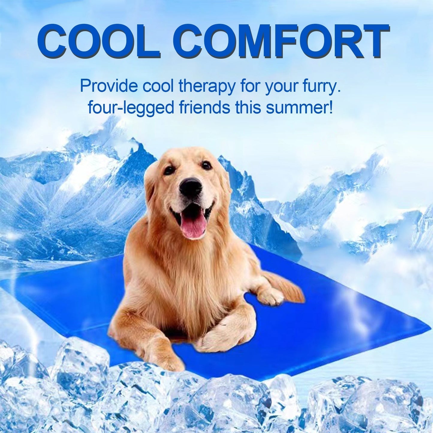 Non-Toxic Gel Pet Cooling Mat