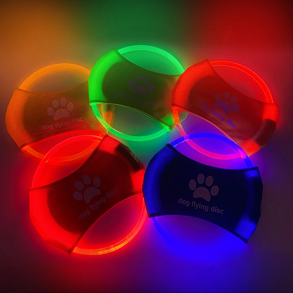 Glowing LED Luminous Flying Disc Toys