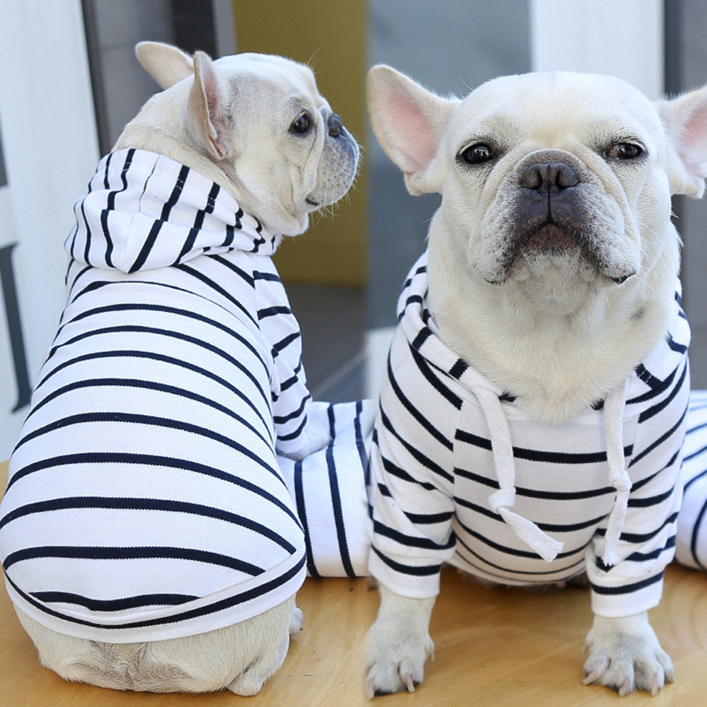 Hoodie with Stripes