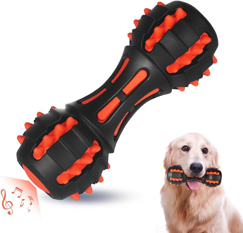 Aggressive Chewing Rubber Toy for Dogs