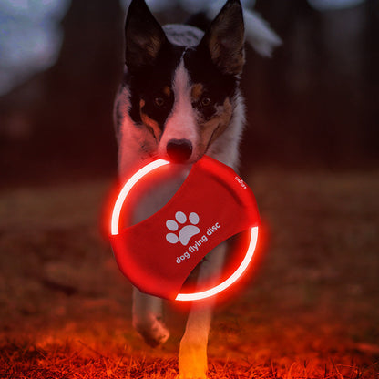 Glowing LED Luminous Flying Disc Toys